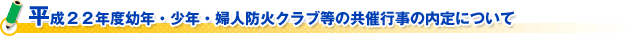 平成２２年（１月～１２月）における火災の概要